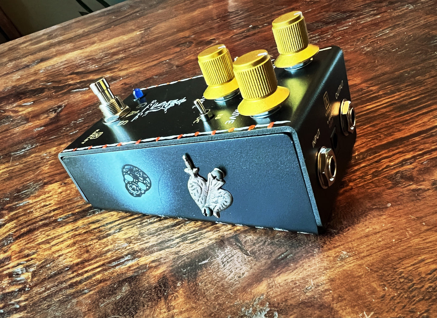 El Cabron / Robert Keeley Custom Blues Disorder (Hand Painted "GAS")