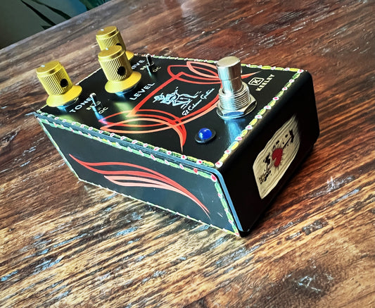 El Cabron / Robert Keeley Custom Blues Disorder (Hand Painted "Pinstripe 1")