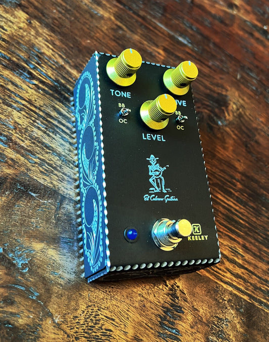 El Cabron / Robert Keeley Custom Blues Disorder (Hand Painted "Hand Engraved")