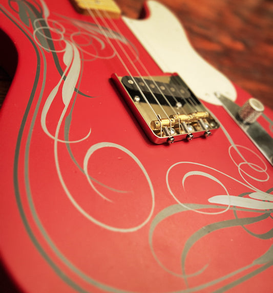 Red Pinstripe Esquire