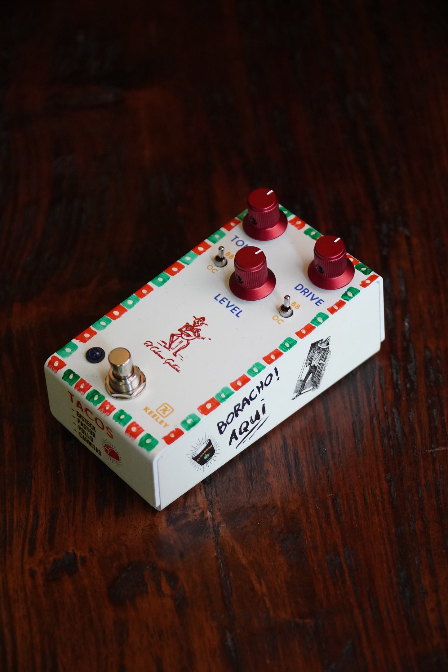 El Cabron / Robert Keeley Custom Blues Disorder (Hand Painted 12)