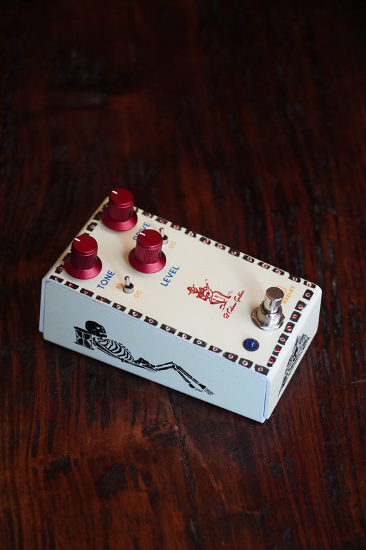 El Cabron / Robert Keeley Custom Blues Disorder (Hand Painted 13 Aged White)