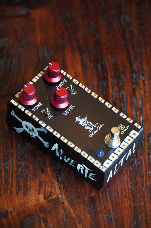 El Cabron / Robert Keeley Custom Blues Disorder (Hand Painted 16)