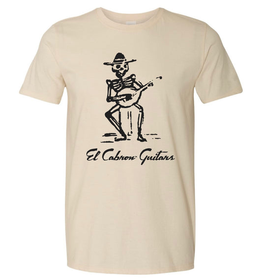 El Cabron™ Guitars T-shirt Natural