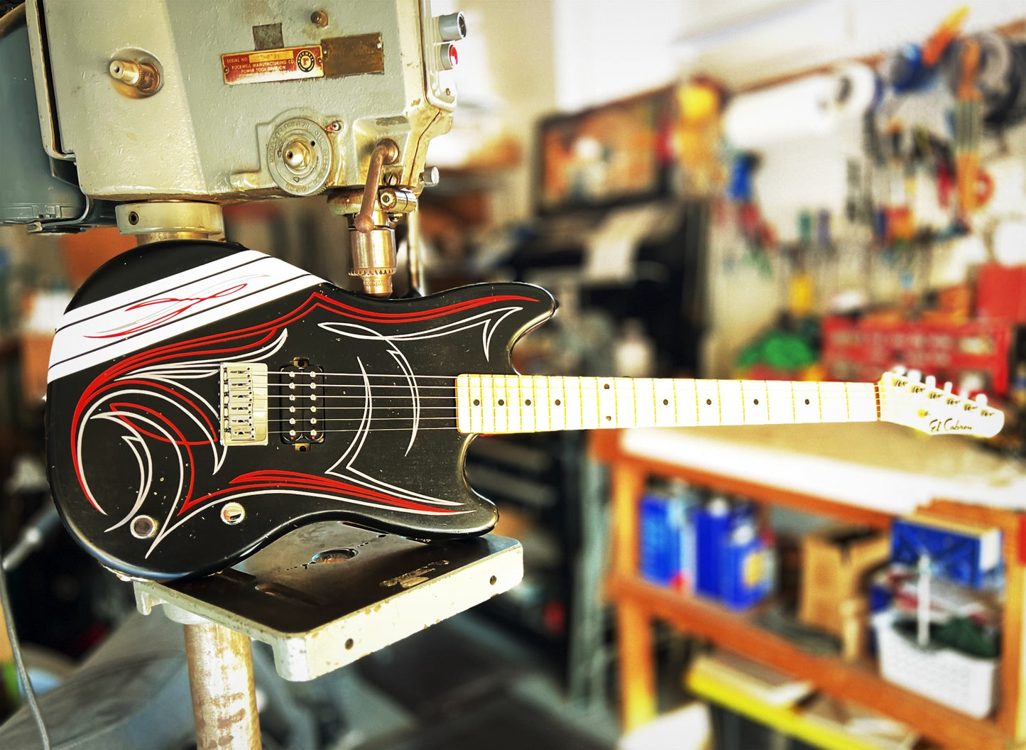 El Cabron™ "Black Pinstripe" MusTwang