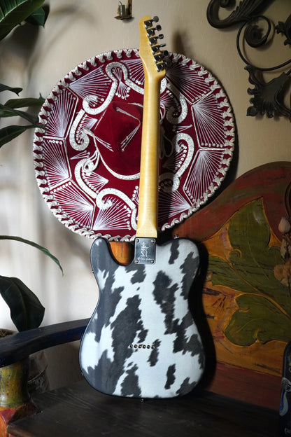 Black & White Cowboy Custom Esquire