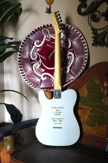 White "Prophet Omega" Custom Esquire