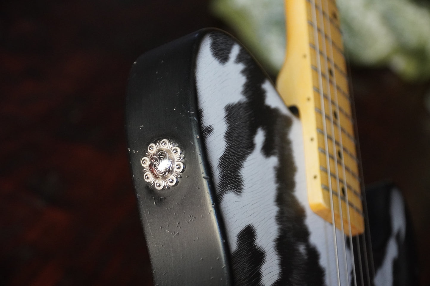 Black & White Cowboy Custom Esquire