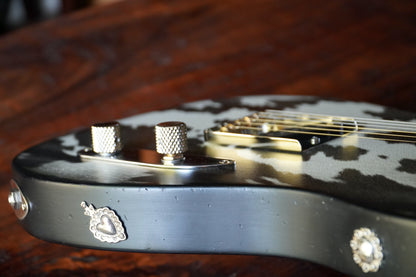 Black & White Cowboy Custom Esquire