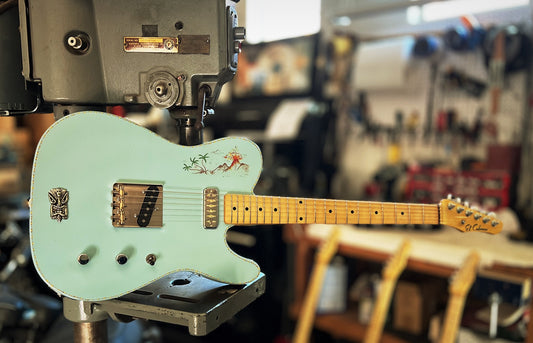 El Cabron™ Two Pickup "Tiki" T Style