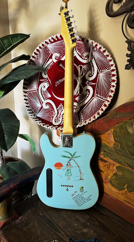 El Cabron™ Two Pickup "Tiki" T Style