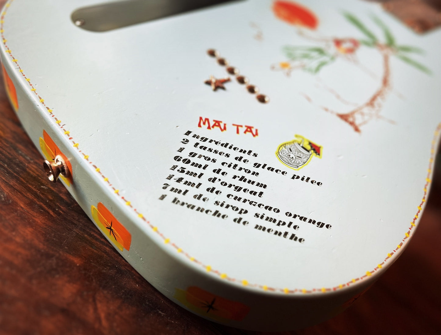 El Cabron™ Two Pickup "Tiki" T Style