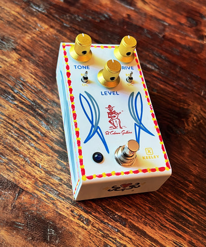El Cabron / Robert Keeley Custom Blues Disorder (Hand Painted "Pinstripe 3")