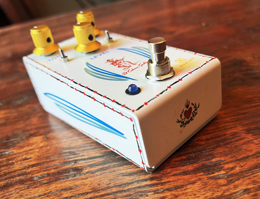 El Cabron / Robert Keeley Custom Blues Disorder (Hand Painted "Pinstripe 4")