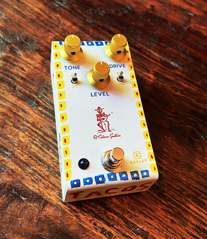 El Cabron / Robert Keeley Custom Blues Disorder (Hand Painted "TACOS")