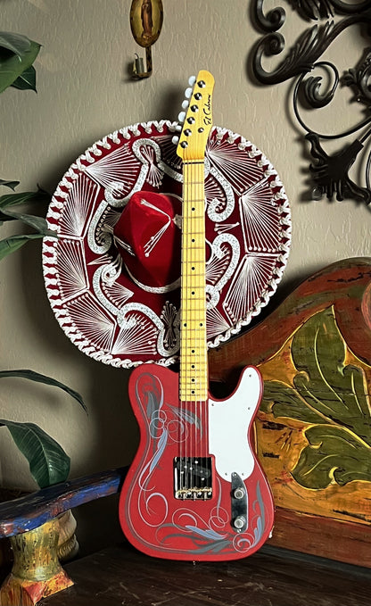 Red Pinstripe Esquire