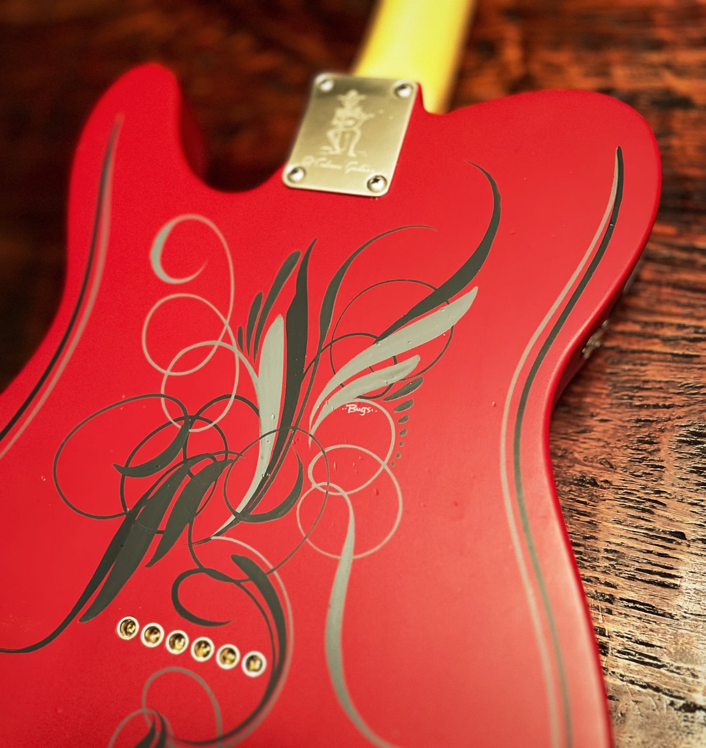 Red Pinstripe Esquire