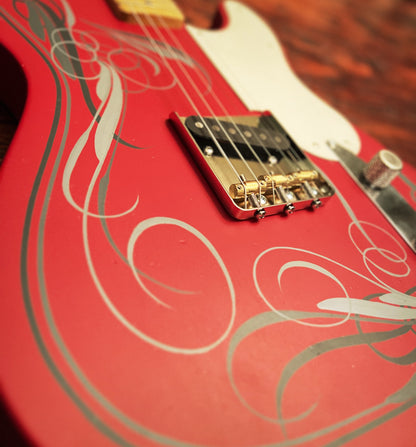 Red Pinstripe Esquire