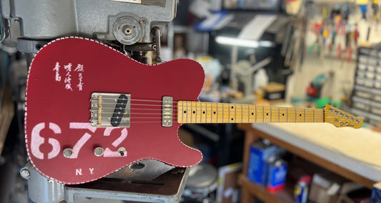 El Cabron™ Guitars Two Pickup T-Style "Industrial N.Y."