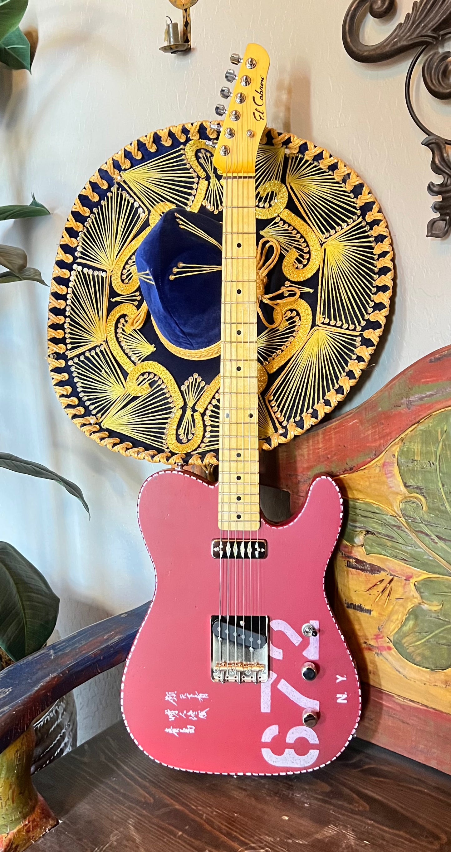El Cabron™ Guitars Two Pickup T-Style "Industrial N.Y."