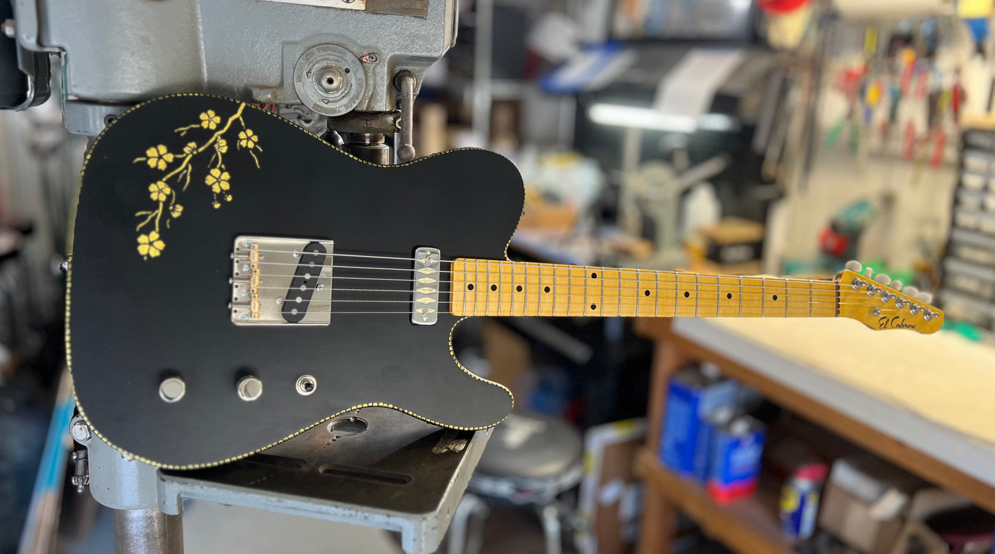 El Cabron™ Guitars Two Pickup T-Style "Lacquer Box"