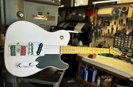 El Cabron™ Guitars Custom Esquire "Lucha Libre"