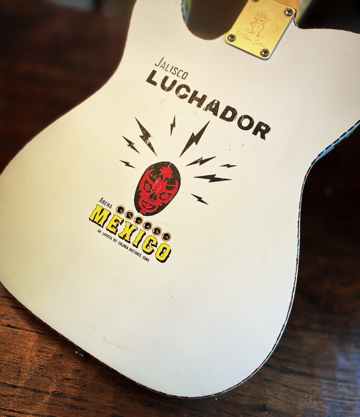 El Cabron™ Guitars Custom Esquire "Lucha Libre"