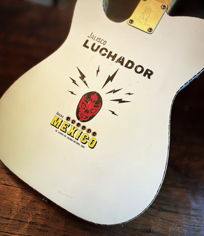 El Cabron™ Guitars Custom Esquire "Lucha Libre"