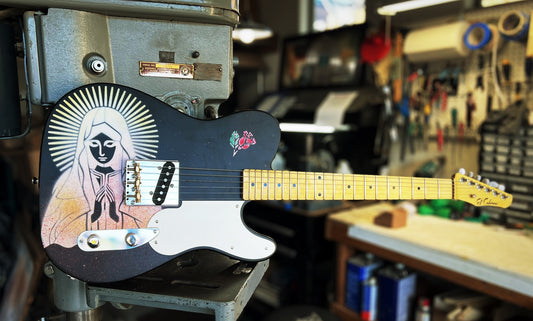 El Cabron™ Guitars Custom Esquire "Distressed Mary"