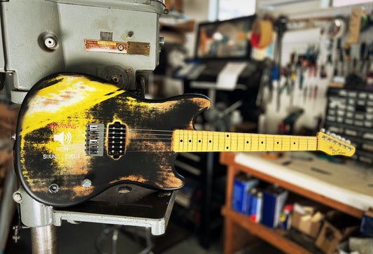 El Cabron™ Guitars Custom MusTwang Distressed