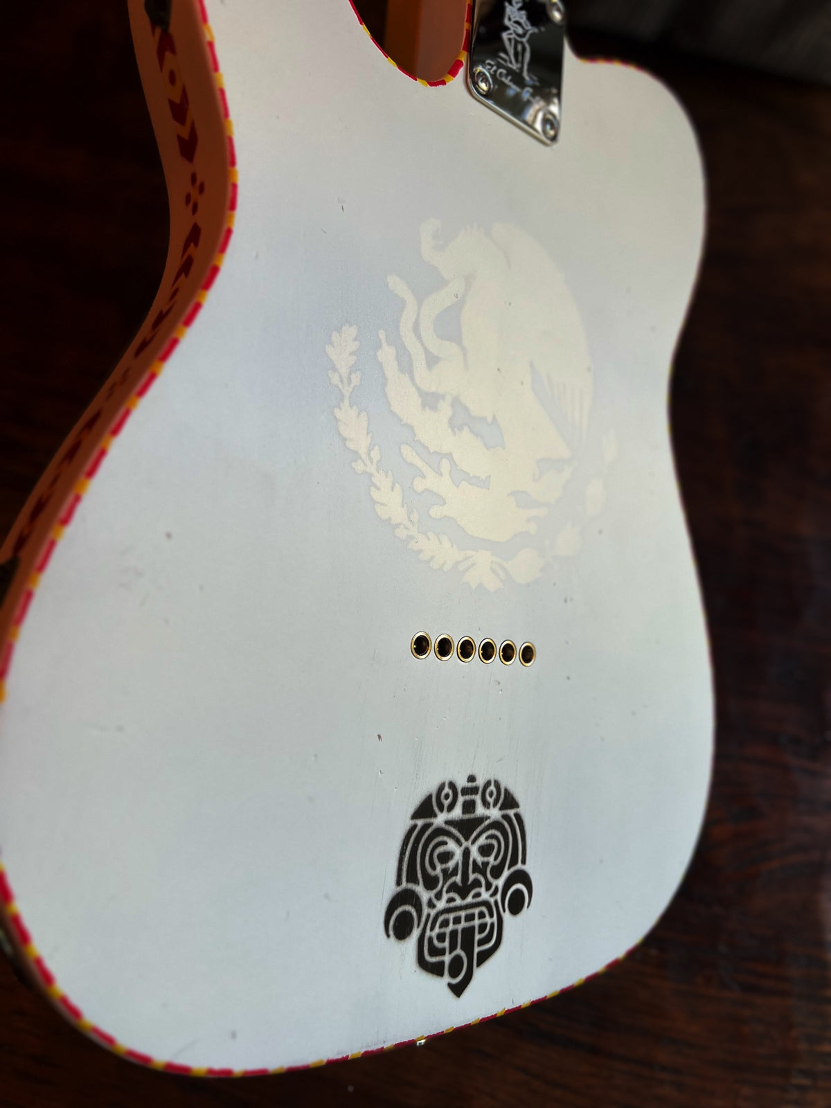 El Cabron™ Guitars Custom Esquire "Papel Picado"