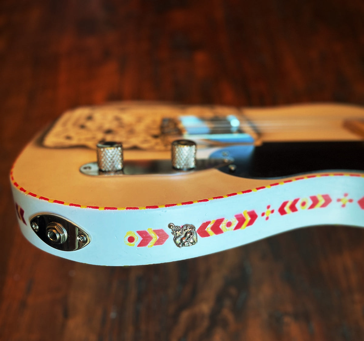 El Cabron™ Guitars Custom Esquire "Papel Picado"