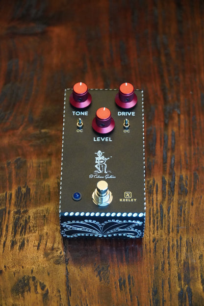 El Cabron / Robert Keeley Custom Blues Disorder (Hand Painted "Hand Engraved") Black