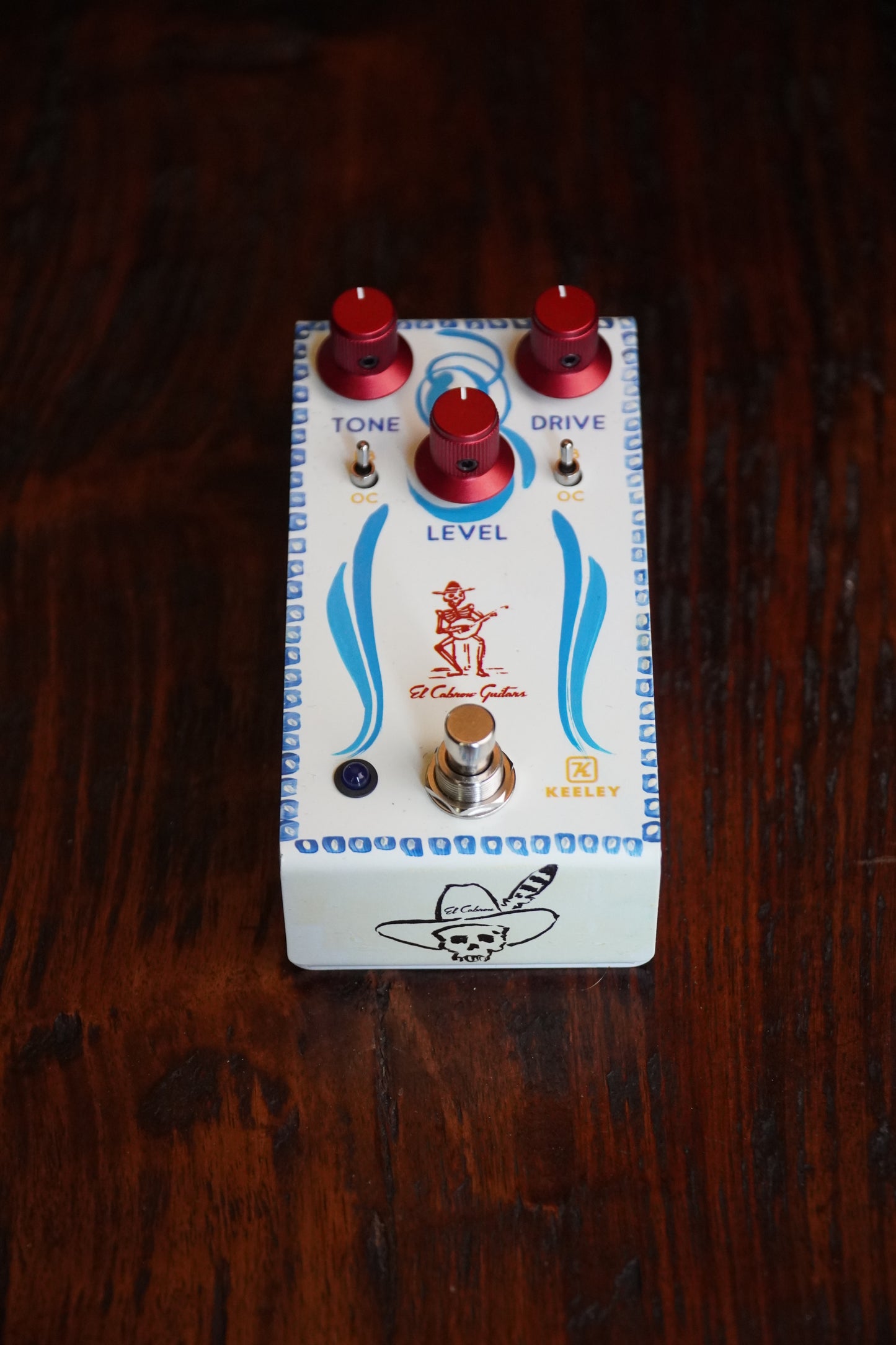 El Cabron / Robert Keeley Custom Blues Disorder (Hand Painted 10)