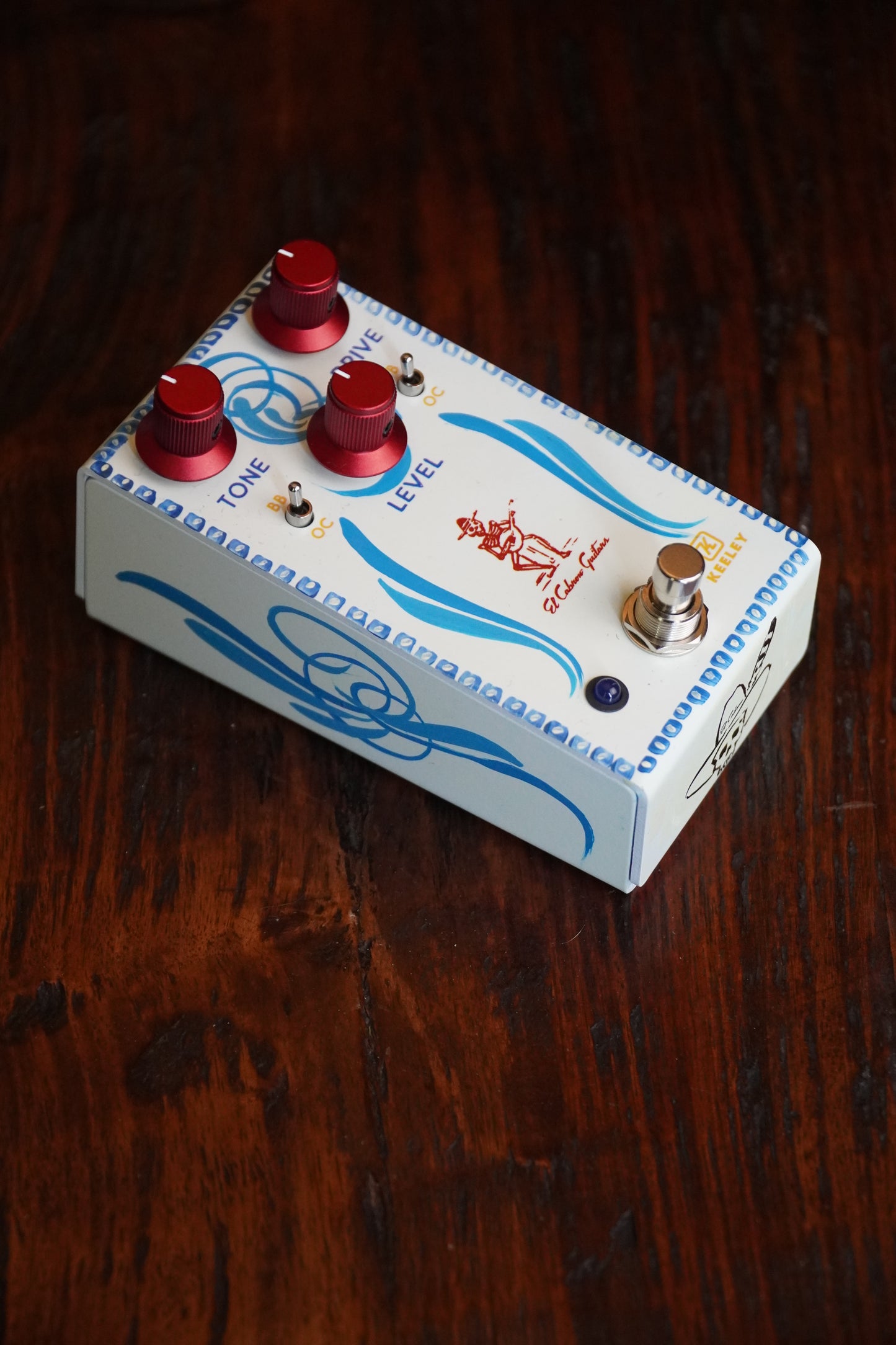 El Cabron / Robert Keeley Custom Blues Disorder (Hand Painted 10)