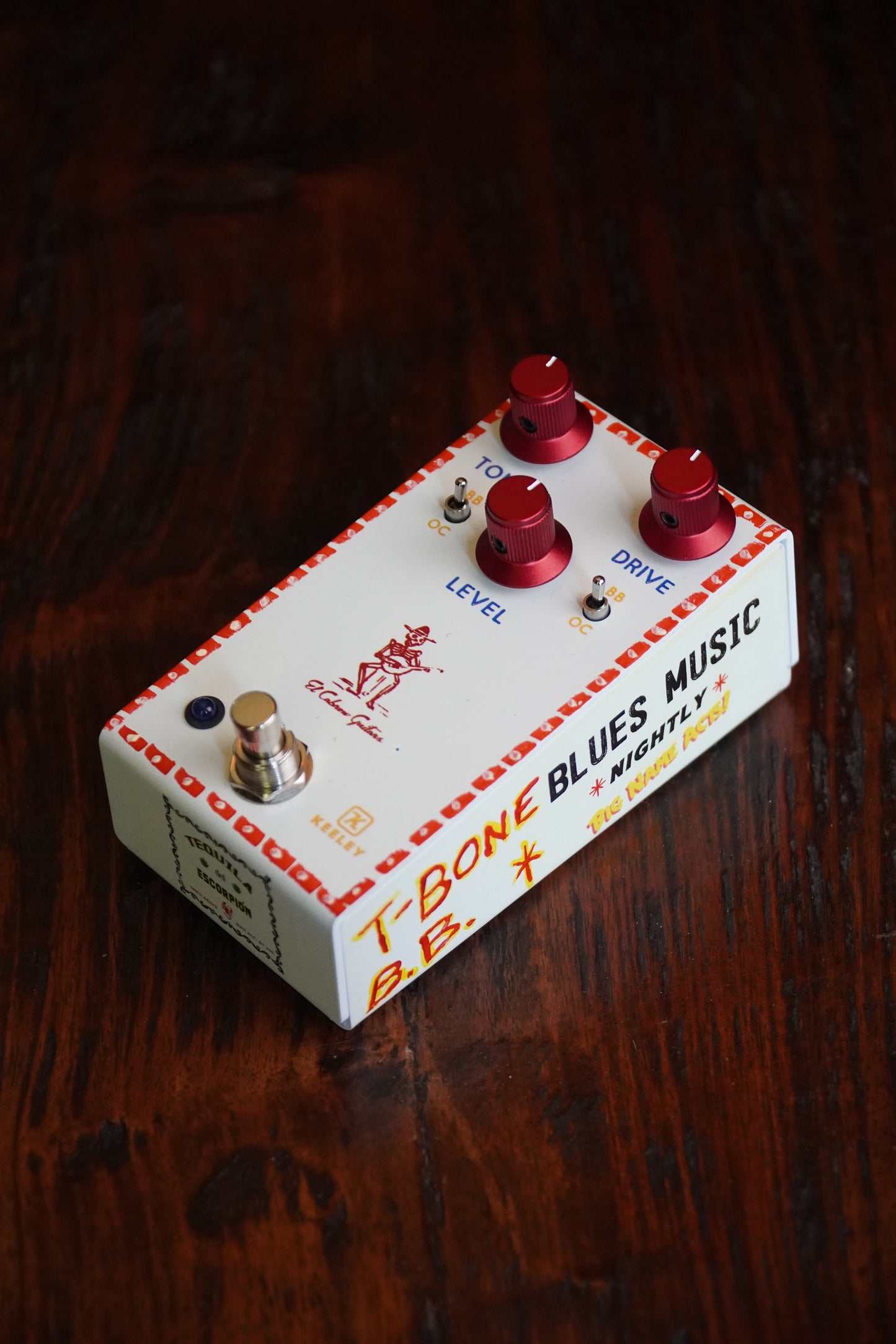 El Cabron / Robert Keeley Custom Blues Disorder (Hand Painted 11)