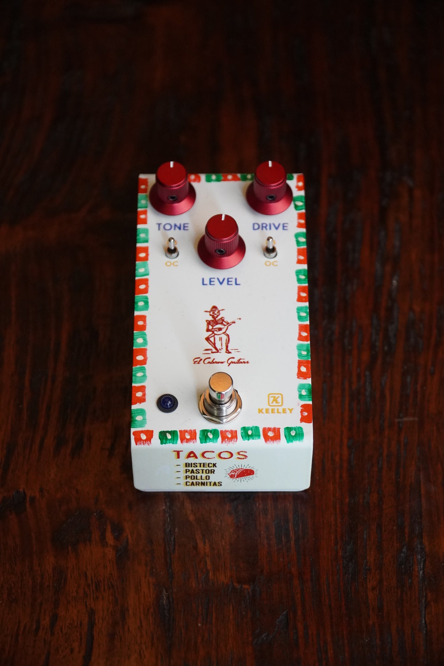 El Cabron / Robert Keeley Custom Blues Disorder (Hand Painted 12)