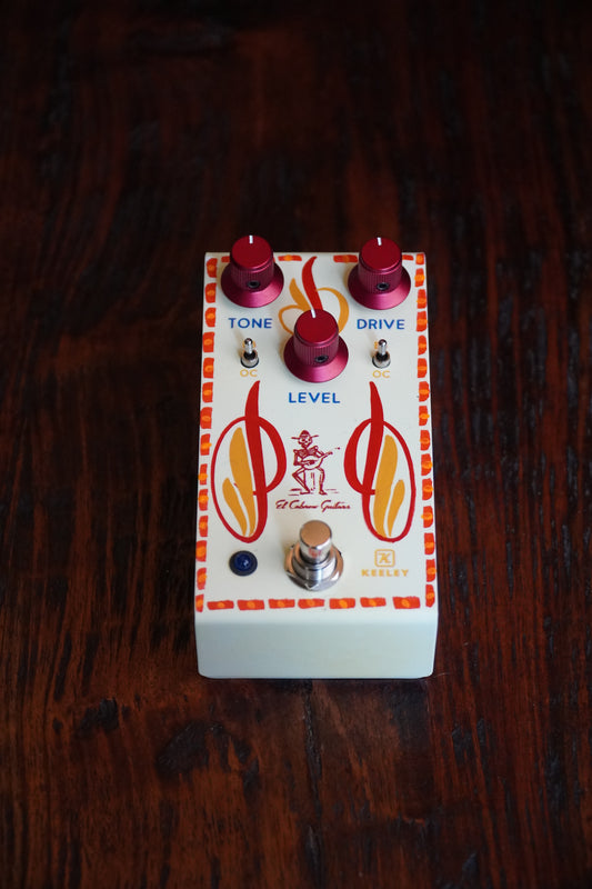 El Cabron / Robert Keeley Custom Blues Disorder (Hand Painted 14 Aged White)