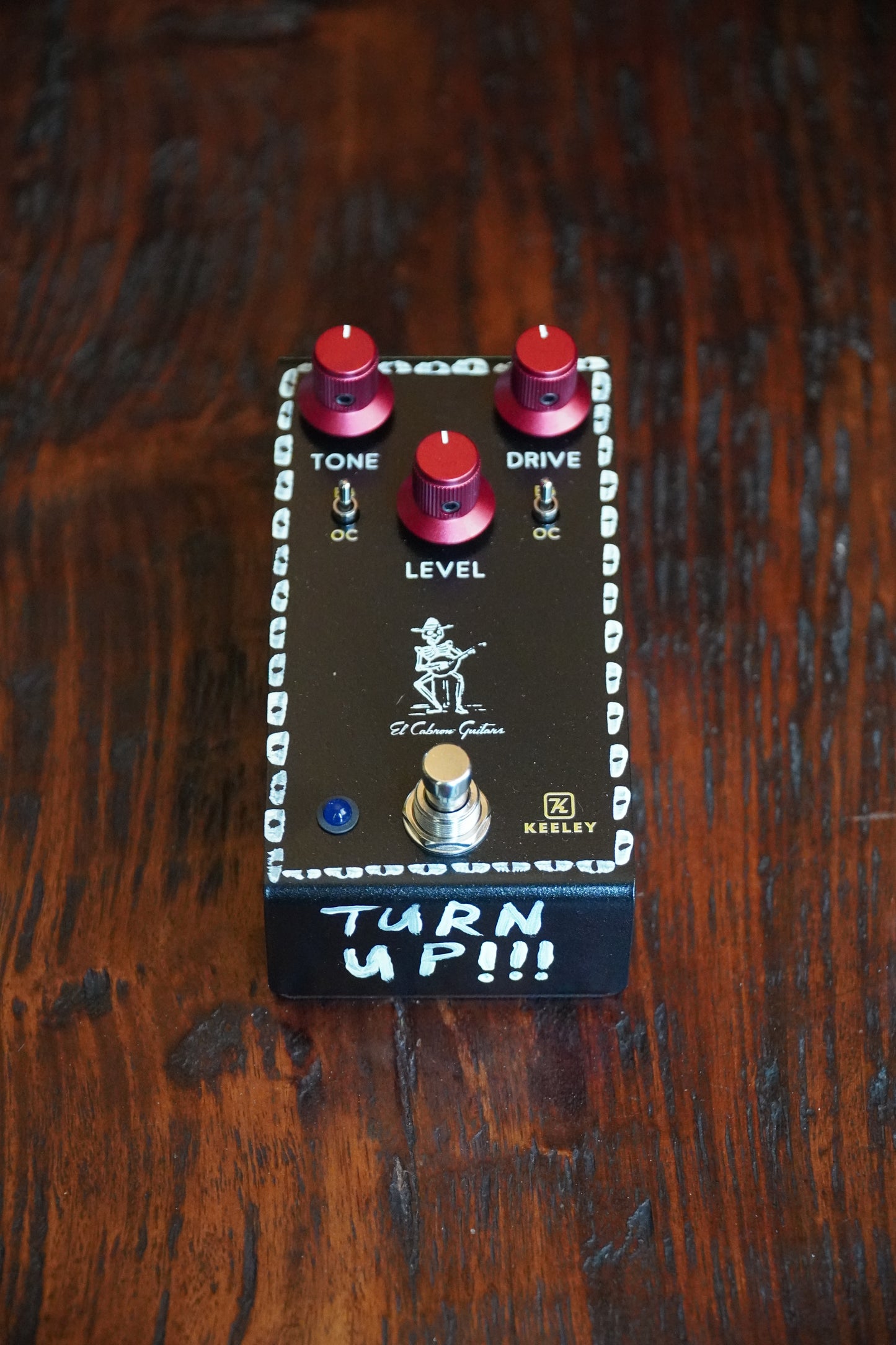 El Cabron / Robert Keeley Custom Blues Disorder (Hand Painted 15)