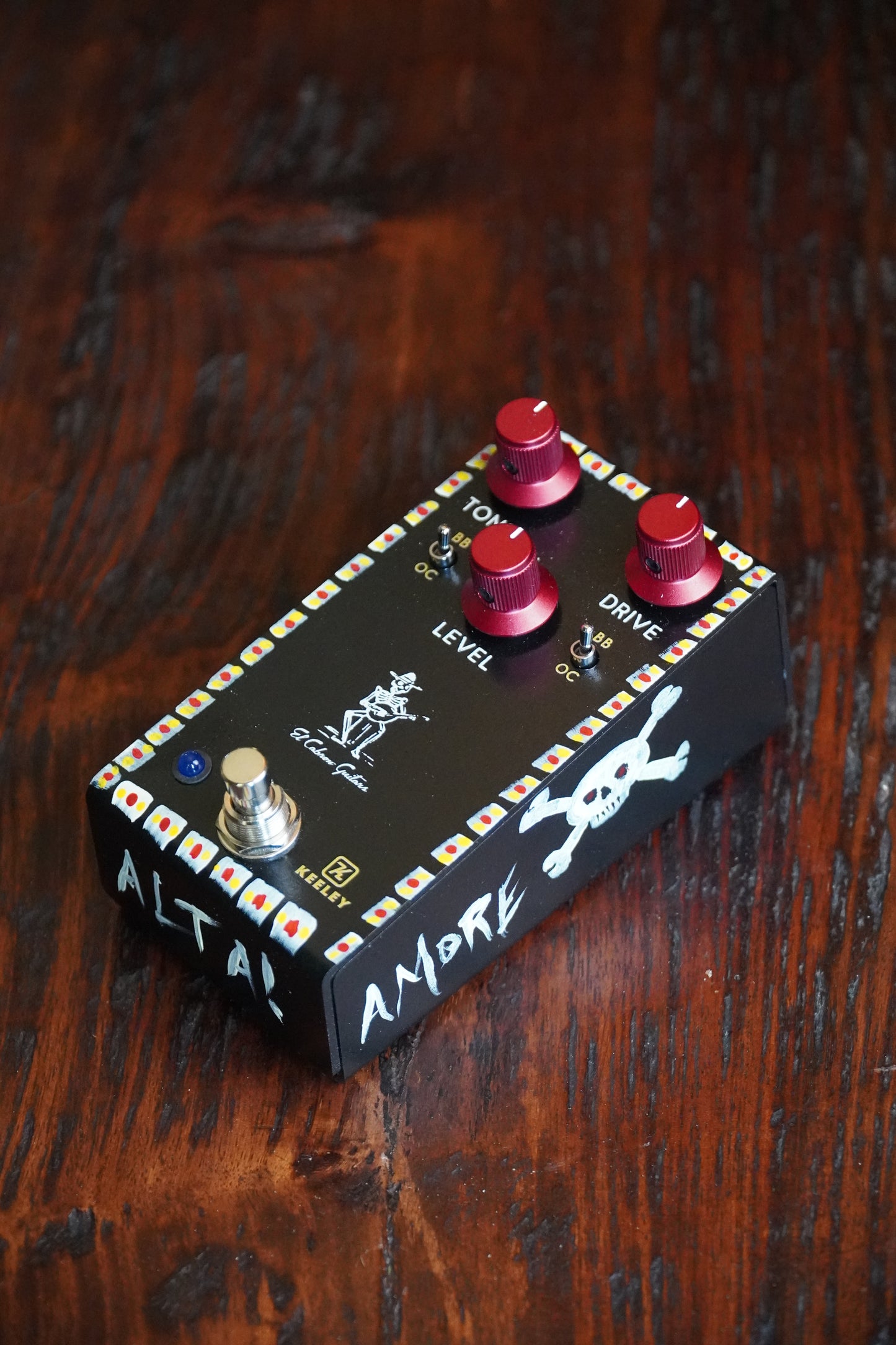 El Cabron / Robert Keeley Custom Blues Disorder (Hand Painted 16)