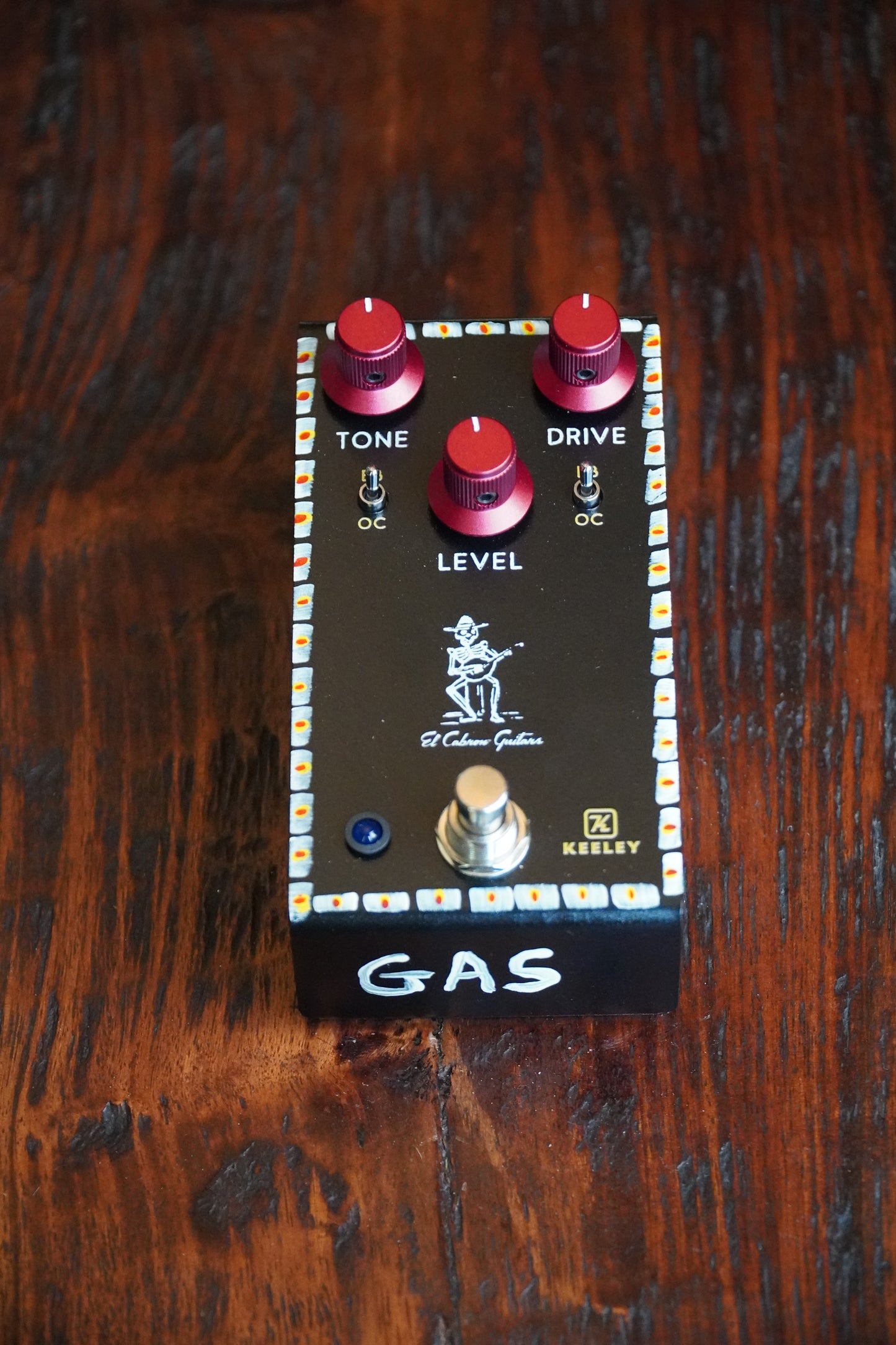 El Cabron / Robert Keeley Custom Blues Disorder (Hand Painted 17)
