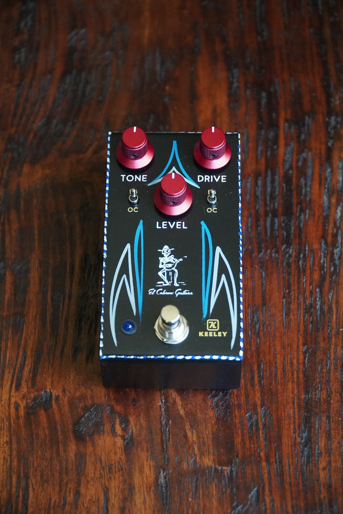 El Cabron / Robert Keeley Custom Blues Disorder (Hand Painted 3)