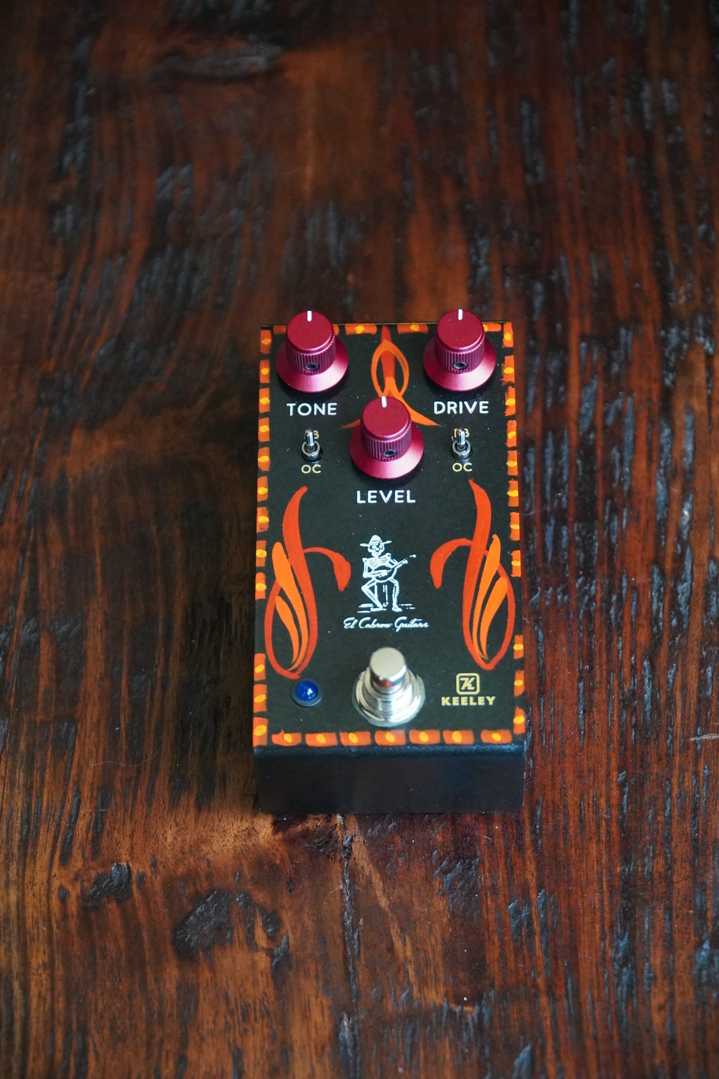 El Cabron / Robert Keeley Custom Blues Disorder (Hand Painted 5)