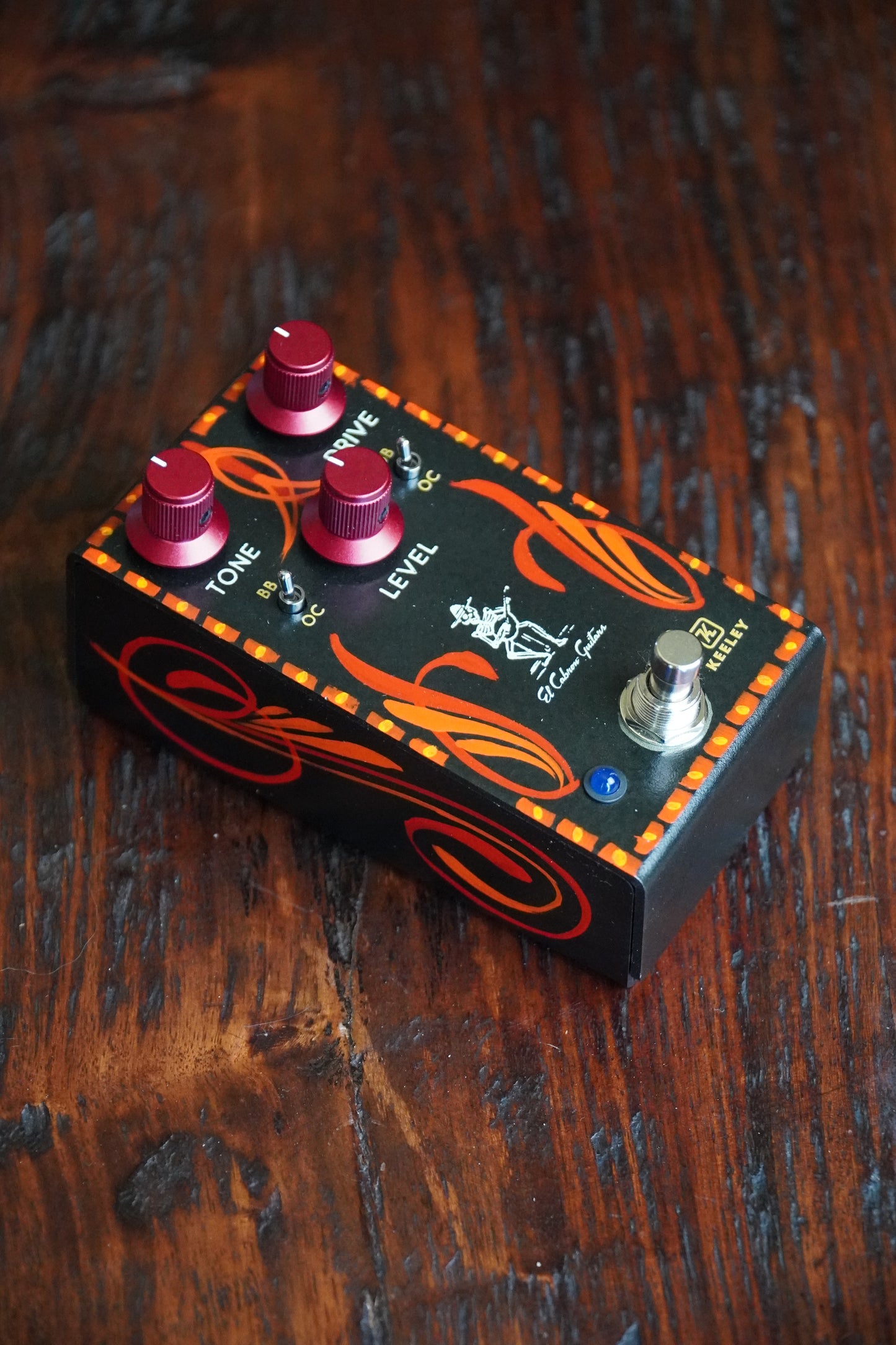 El Cabron / Robert Keeley Custom Blues Disorder (Hand Painted 5)