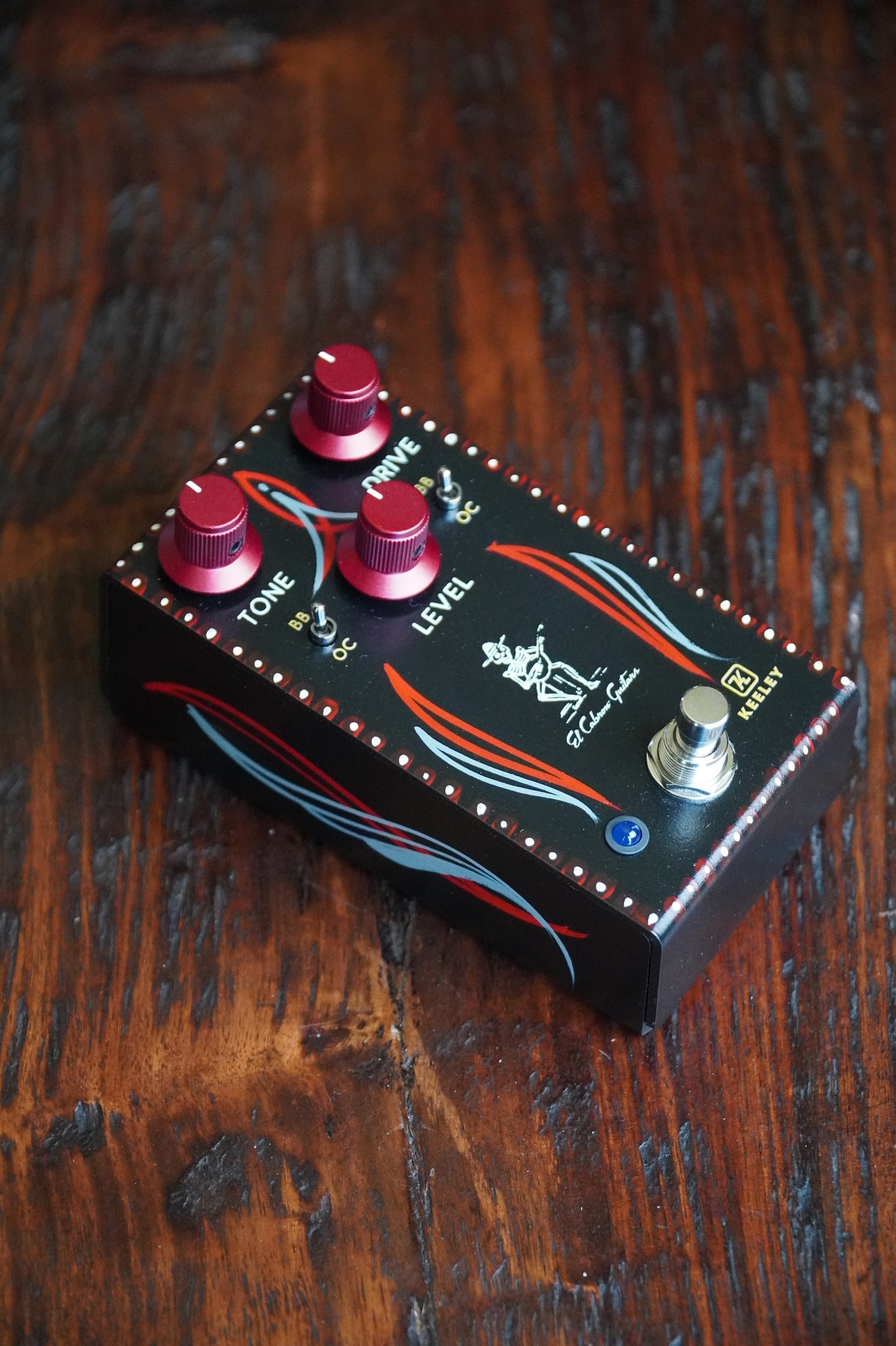 El Cabron / Robert Keeley Custom Blues Disorder (Hand Painted 6)