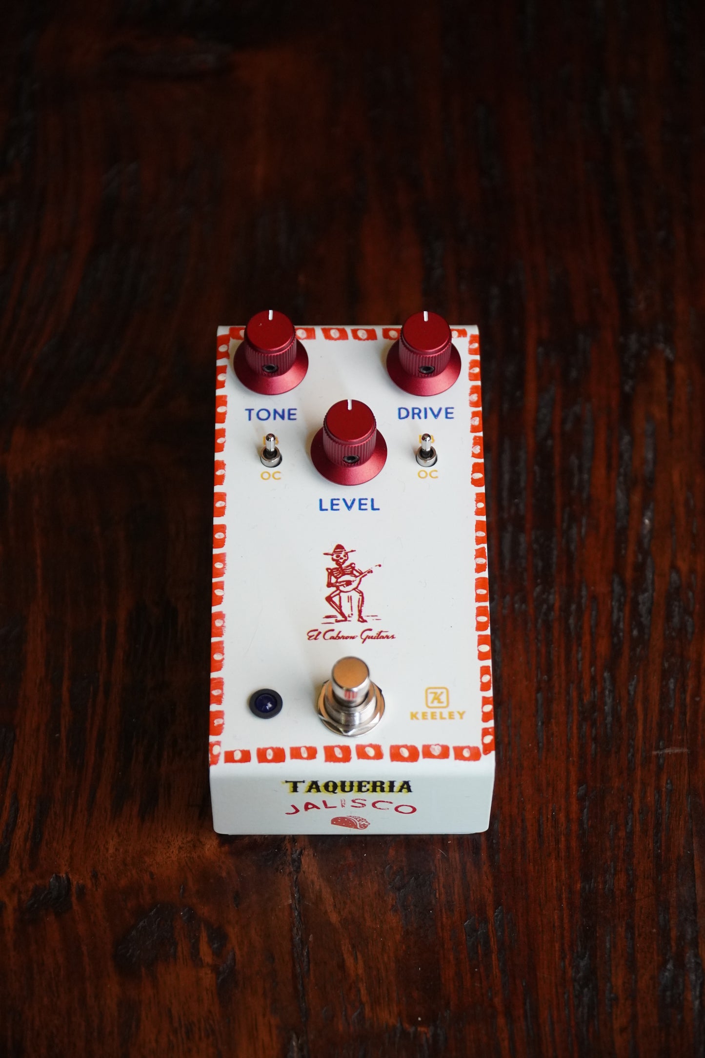 El Cabron / Robert Keeley Custom Blues Disorder (Hand Painted 7)