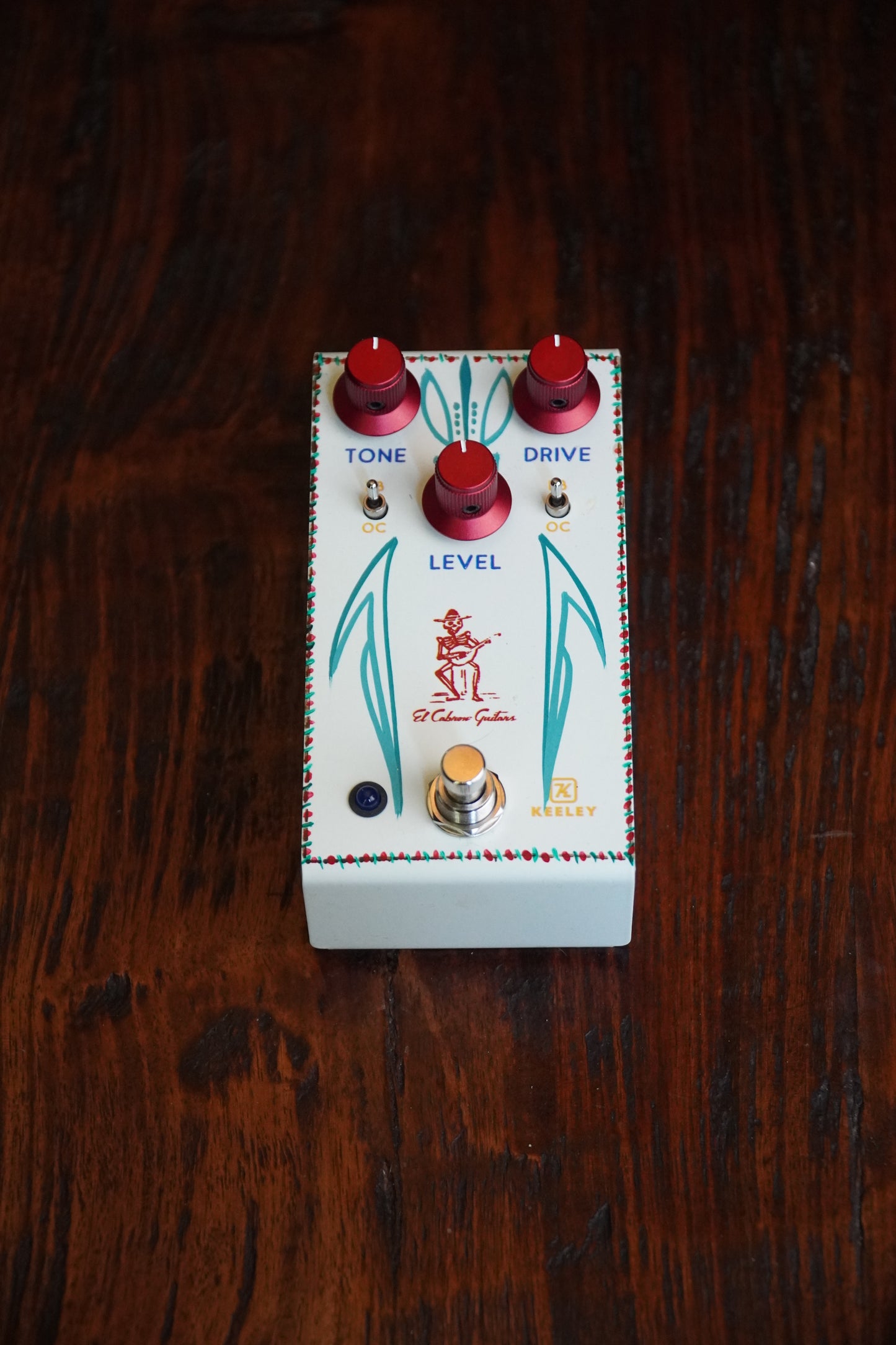 El Cabron / Robert Keeley Custom Blues Disorder (Hand Painted 8)