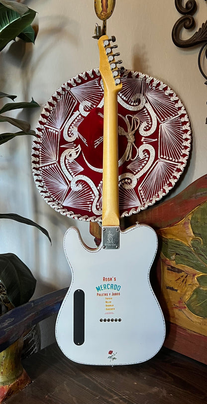 El Cabron™ Guitars Two Pickup T-Style "Rosa Maria"