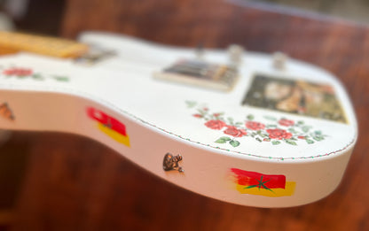 El Cabron™ Guitars Two Pickup T-Style "Rosa Maria"