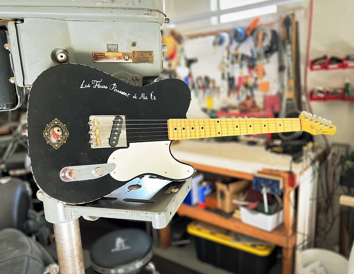 El Cabron™ "Amour Et Mort" Custom Esquire